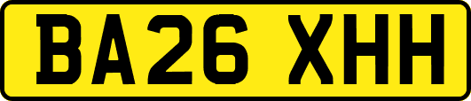 BA26XHH