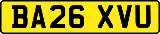 BA26XVU