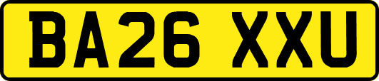 BA26XXU
