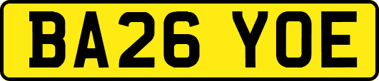 BA26YOE