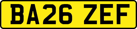 BA26ZEF