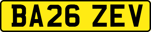 BA26ZEV