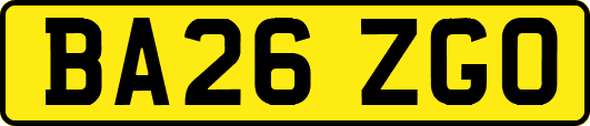 BA26ZGO