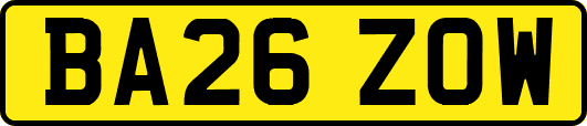 BA26ZOW