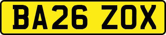 BA26ZOX