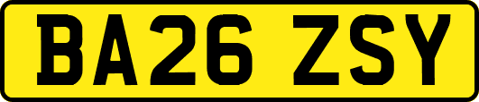 BA26ZSY