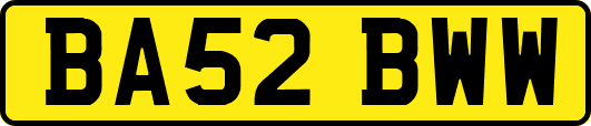 BA52BWW