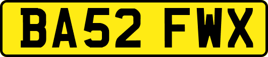BA52FWX