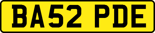 BA52PDE