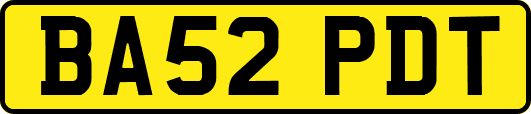 BA52PDT