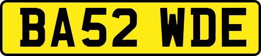 BA52WDE