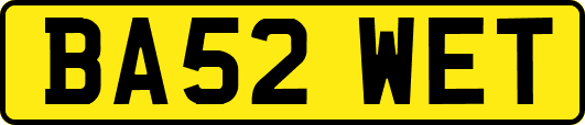 BA52WET