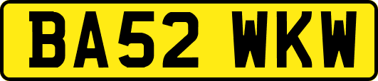 BA52WKW