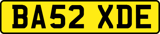 BA52XDE