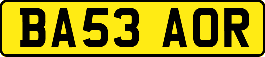 BA53AOR