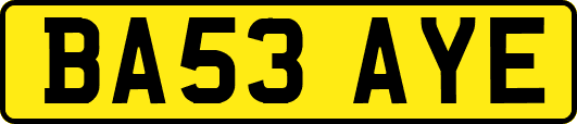 BA53AYE