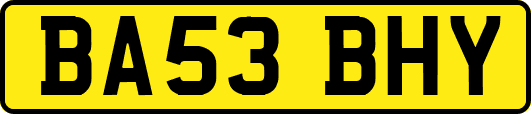 BA53BHY