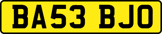 BA53BJO