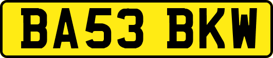 BA53BKW