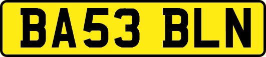 BA53BLN