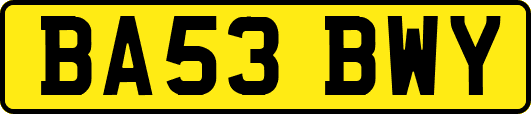 BA53BWY