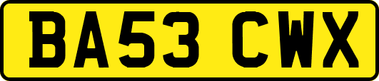 BA53CWX