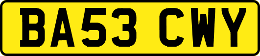 BA53CWY