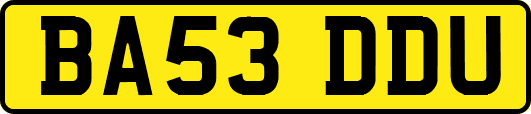 BA53DDU