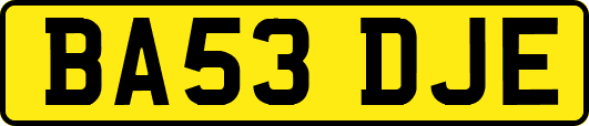 BA53DJE