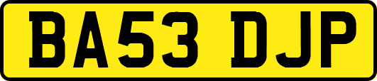 BA53DJP