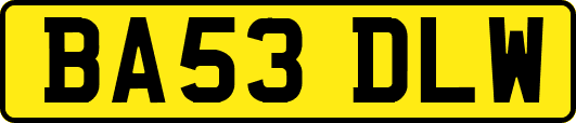 BA53DLW