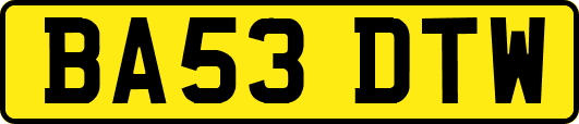 BA53DTW