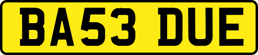 BA53DUE