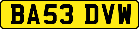 BA53DVW