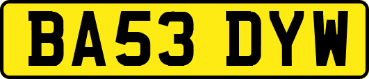BA53DYW