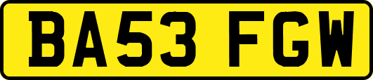 BA53FGW