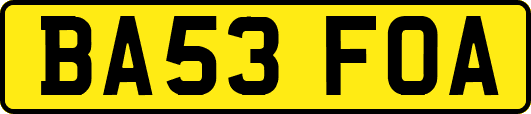 BA53FOA