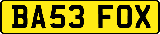 BA53FOX