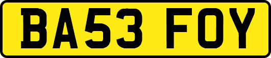 BA53FOY