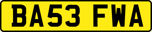 BA53FWA