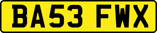 BA53FWX