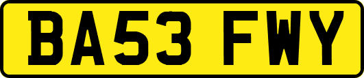 BA53FWY