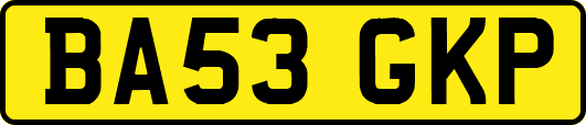 BA53GKP