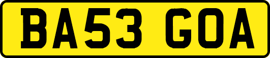 BA53GOA