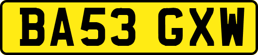 BA53GXW