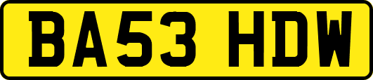 BA53HDW