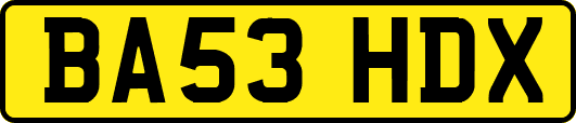 BA53HDX
