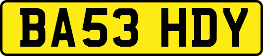 BA53HDY