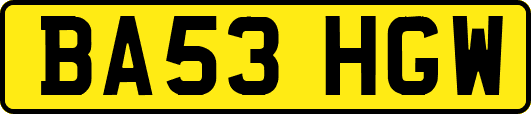 BA53HGW
