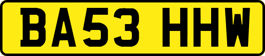 BA53HHW